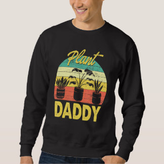 Sweatshirt Papa planteur jardinage plantes d'intérieur aménag
