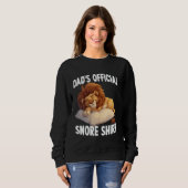 Sweatshirt Papa pyjama ronfleur pyjama confortable comme des  (Devant entier)
