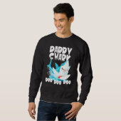 Sweatshirt Papa Shark Doo Doo Doo Tee (Devant entier)