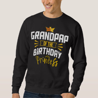 Sweatshirt Papier De L'Anniversaire De La Princesse D'Anniver