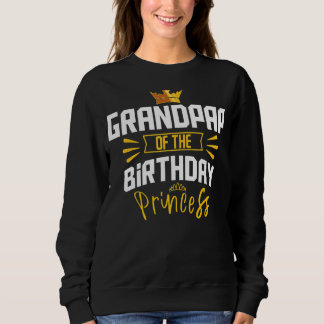 Sweatshirt Papier De L'Anniversaire De La Princesse D'Anniver
