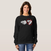 Sweatshirt Papier toilette amusant (Devant entier)
