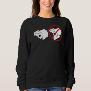 Sweatshirt Papier toilette amusant