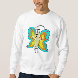 Sweatshirt Papillon à la corde de saut Fitness