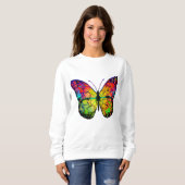 SWEATSHIRT PAPILLON ABSTRAIT (Devant entier)