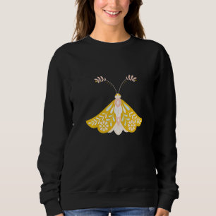 Sweatshirt Papillon Antisocial Horreur Goth Vintage Moth Arti