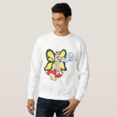 Sweatshirt Papillon avec bulles de savon (Devant entier)