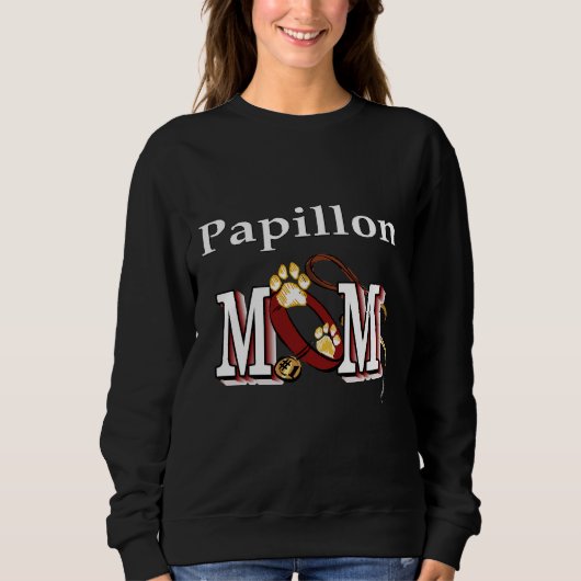Sweatshirt Papillon Chien Maman 79 (Devant)