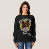 Sweatshirt Papillon Chien Maman 81 (Devant entier)
