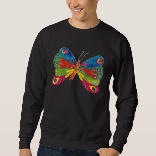 Sweatshirt Papillon coloré pour enfants (Devant)