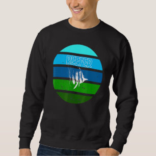 Sweatshirt Papillon de bord de mer à bande de cuivre de l'Aqu