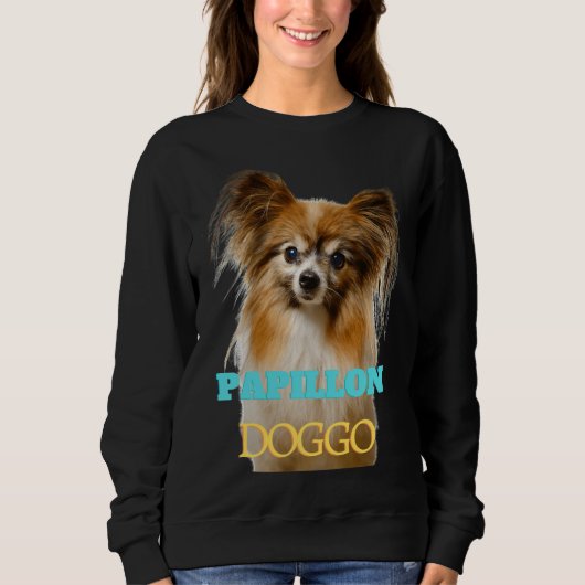 Sweatshirt Papillon Doggo (Devant)