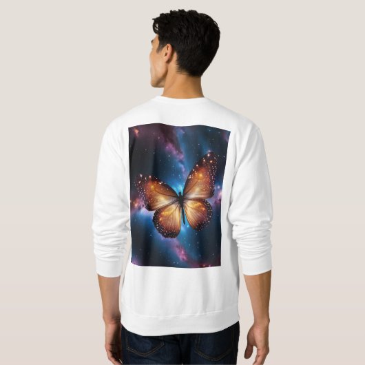 Sweatshirt Papillon étoilé (Dos entier)