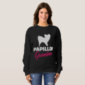 Sweatshirt Papillon Grandma (Devant entier)