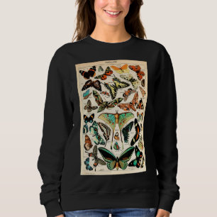 Sweatshirt Papillon I Papillon Français Vintage Cartes Papill