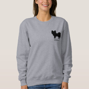 Sweatshirt Papillon Noir (Ou Autre Couleur) Avec Texte Person