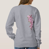 Sweatshirt papillon rose - La grâce rencontre le c (Dos)