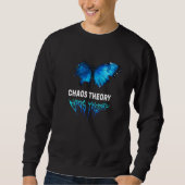 Sweatshirt Papillon Théorie du Chaos - Rue Edgy Triste (Devant)
