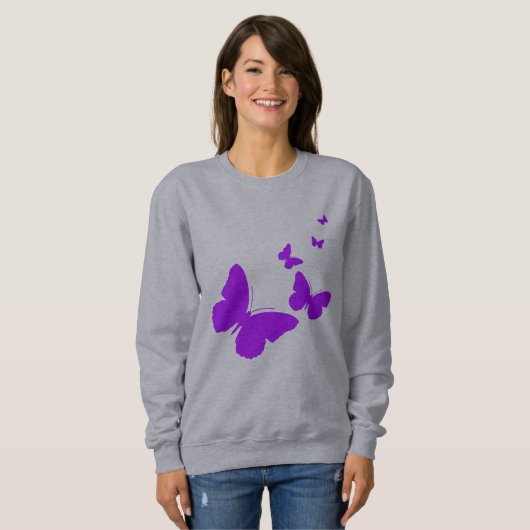 Sweatshirt Papillons (Devant entier)