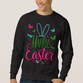 Sweatshirt Papillons de printemps lumineux libellules Joyeuse