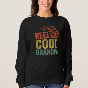 Sweatshirt Papou super cool pêcheur de bar basson papa pêcheu