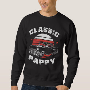 Sweatshirt Pappy Vintage Retro Classic Funny Car Lover Enthus