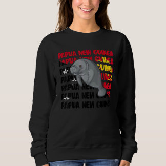 Sweatshirt Papua New Guinea Independence Day 16 Sep Dugong Du