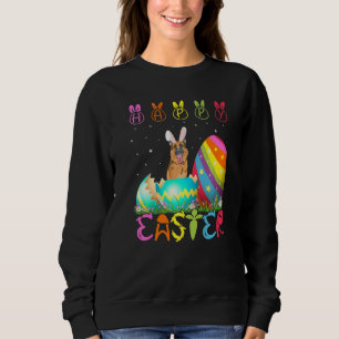 Sweatshirt Pâques Allemand Berger Chien Correspondant Famille