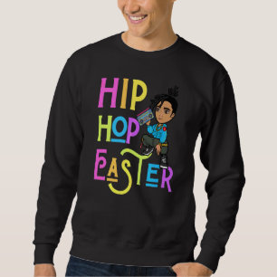 Sweatshirt Pâques Hip hop Danse Amour Dab Vacances Amusants E