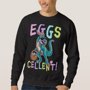 Sweatshirt Pâques Paniers Stuffes Enfants Joli Rex Oeuf Lapin