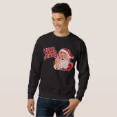 Sweatshirt Paquet énorme de Santa (Devant entier)