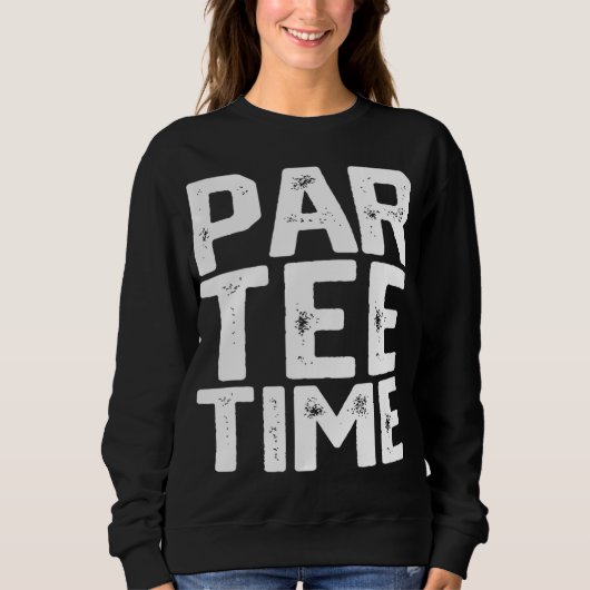Sweatshirt PAR Fun Fun Fun Boire Bière Golf Golf Funn (Devant)