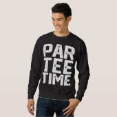 Sweatshirt PAR Fun Fun Fun Boire Bière Golf Golf Funn (Devant entier)