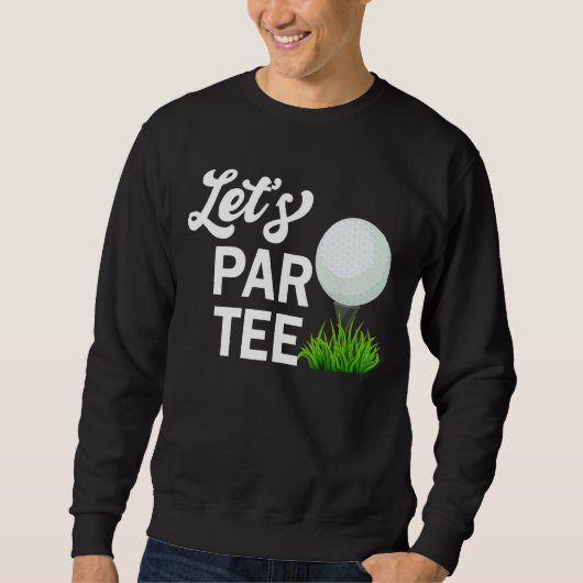Sweatshirt Par Golf Ball Golf (Devant)