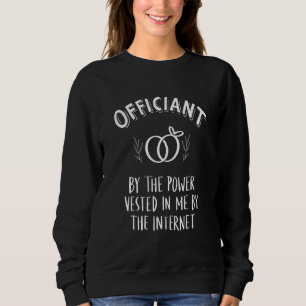 Sweatshirt Par Le Pouvoir Donné À Mon Par Internet Officia