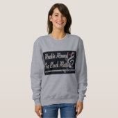 Sweatshirt par radio de Rockinroundtheclock (Devant entier)