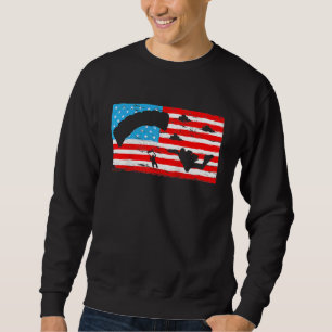 Sweatshirt Parachutisme Parachute Parachutiste Skydiver Saut