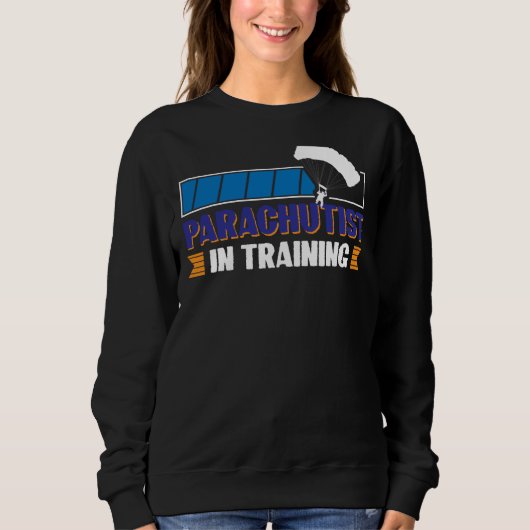 Sweatshirt Parachutist In Training (Devant)