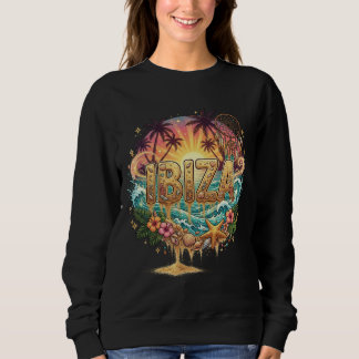 Sweatshirt Paradis du coucher de soleil d'Ibiza