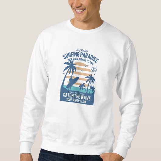 Sweatshirt Paradis du Surf (Devant)