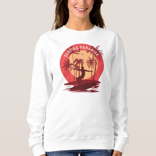 Sweatshirt Paradis du Surf (Devant)