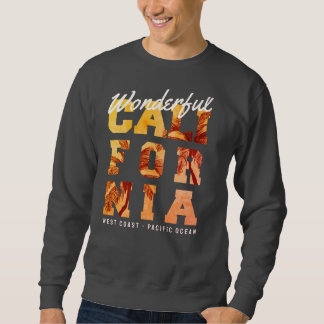 Sweatshirt Paradis du surf merveilleuse côte ouest de Califor