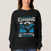 Sweatshirt Paragliding For Paraglider Paragliding Enthusiast (Devant)