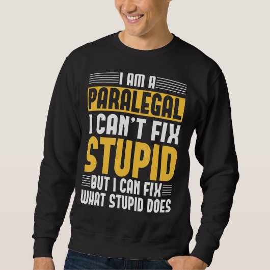Sweatshirt Paralegal Avocat Juridique Cabinet Litiga (Devant)