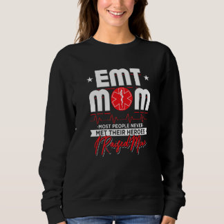 Sweatshirt Paramedic Emt Mom