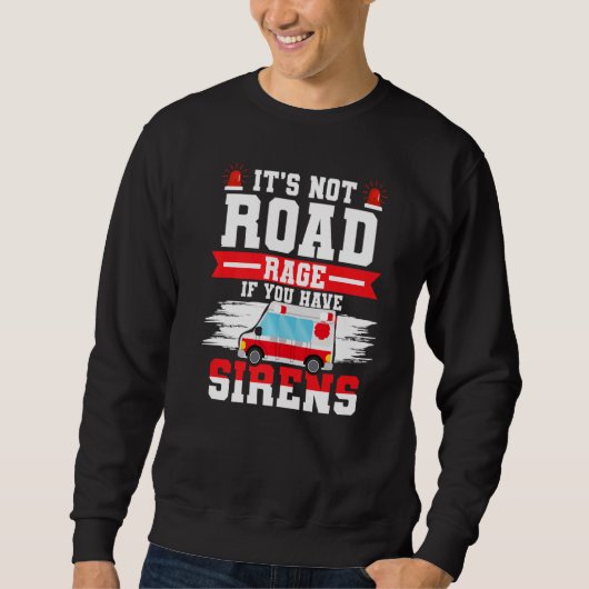 Sweatshirt Paramètre du pilote d'ambulance (Devant)