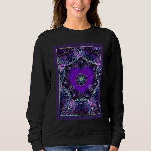 Sweatshirt Parapluie violet & coeurs .7 débardeur