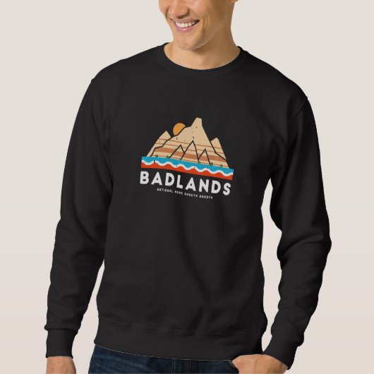 Sweatshirt Parc national de Badlands Premium (Devant)