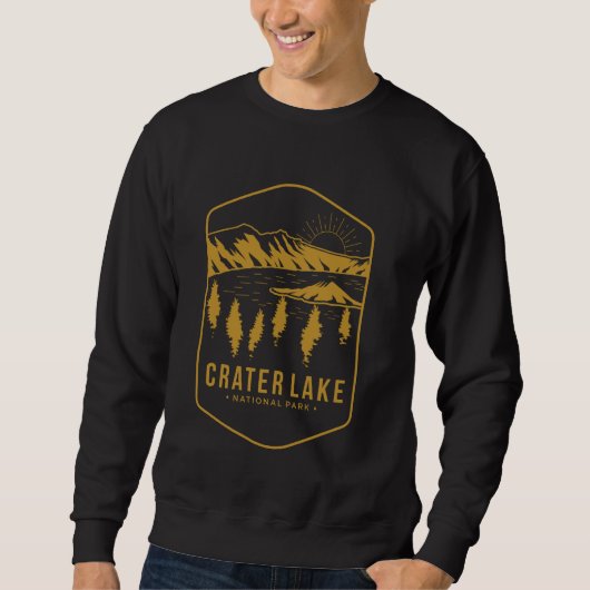 Sweatshirt Parc national de Crater Lake (Devant)