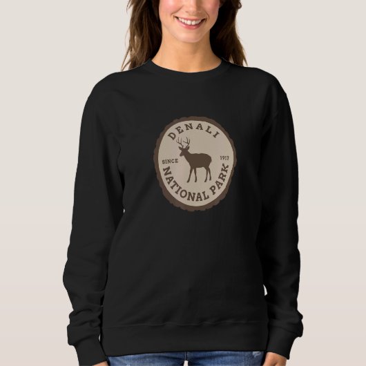 Sweatshirt Parc national de Denali Alaska (Devant)